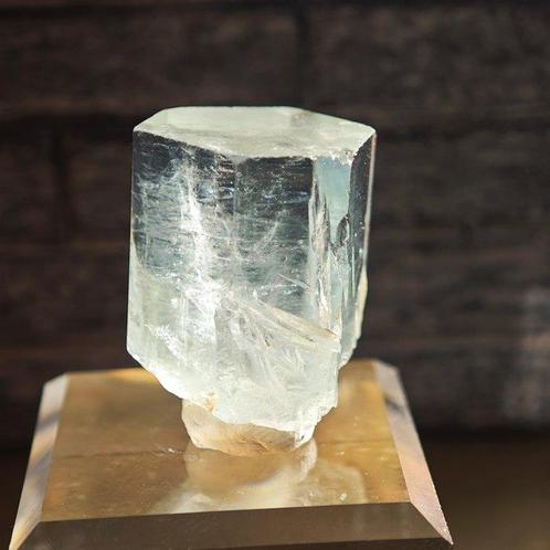 60,05 ct gros aquamarine clair comme le ciel Qualité, Verzamelen, Mineralen en Fossielen