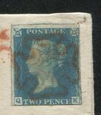 Groot-Brittannië 1840 - 2 pence blauw op complete brief -, Gestempeld