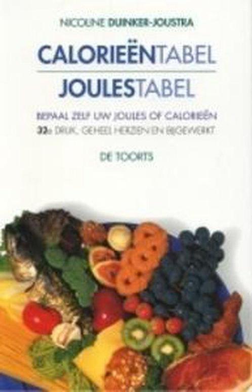 Calorieentabel, joulestabel - N. Duinker-Joustra, Livres, Science, Envoi