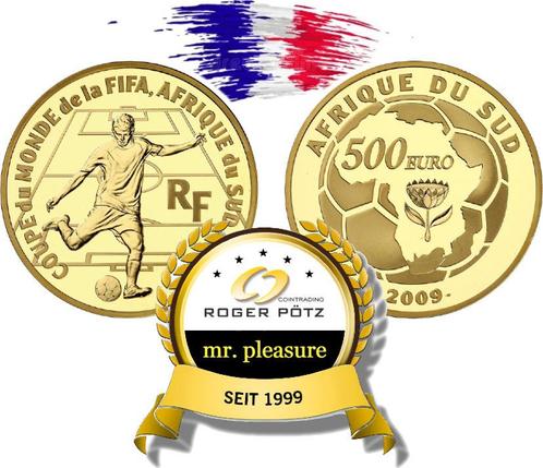Frankreich 500 Euro 2009 Fifa voetbal Wm Suedafrika 2010..., Postzegels en Munten, Munten en Bankbiljetten | Toebehoren, Verzenden