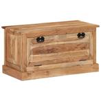 Acaciahouten Schoenenbank 85cm | Retour Deal 40% Korting!, Verzenden, Nieuw, Retrostijl