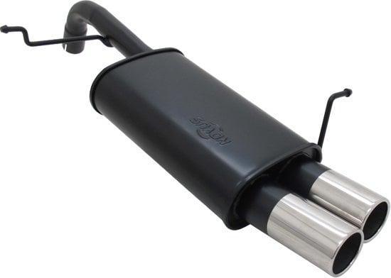 Sportuitlaat met RVS eindpijp voor Ford Fiesta MK7 (2008-..., Auto-onderdelen, Uitlaatsystemen, Nieuw, Ophalen of Verzenden