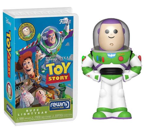 Toy Story Rewind Vinyl Figure Buzz Lightyear 9 cm, Collections, Disney, Enlèvement ou Envoi