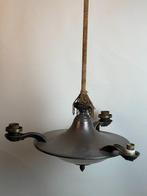 Plafondlamp - oude lamp hanglamp plafondlamp Art Deco glazen
