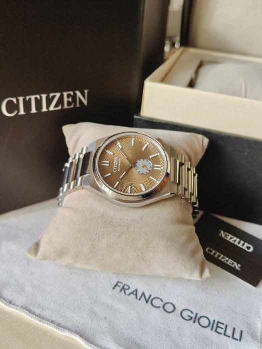 Citizen - Small Second Green / Brown - Zonder minimumprijs -, Bijoux, Sacs & Beauté, Montres | Hommes