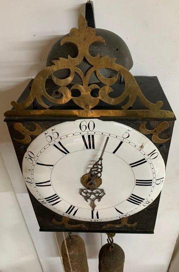 Horloge comtoise - Antique - Fer forgé - 1750-1800, Antiquités & Art