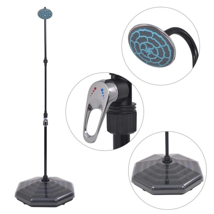 vidaXL Solar douche 20 L aluminium HDPE, Tuin en Terras, Zwembaden, Nieuw, Verzenden