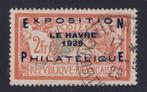 France 1929 - N° 257A, Expo philatélique du Havre, oblitéré, Postzegels en Munten, Gestempeld