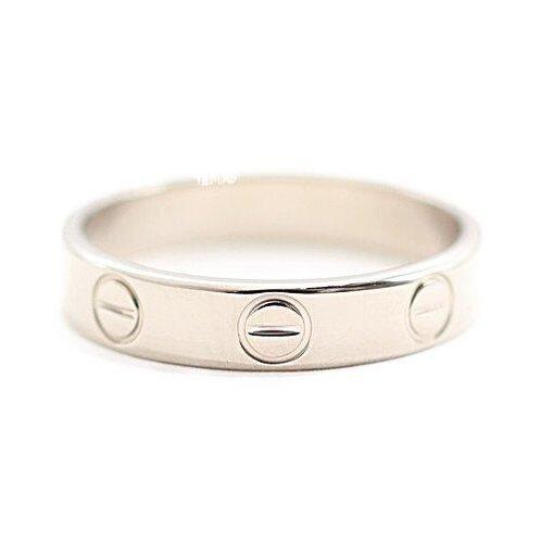 Cartier - Bague - LOVE small model - 18 carats Or blanc, Handtassen en Accessoires, Ringen