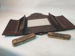 Spiegel - Glas, Hout, Koper - Spiegel/borstels