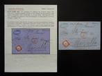 Royaume d’Italie 1855/1855 - Regno di Sardegna 1855 40 cent., Postzegels en Munten, Postzegels | Europa | Italië, Gestempeld