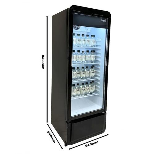 ( Bier )  (Dranken) Koelkast 240L verlichting glasdeur, Zakelijke goederen, Horeca | Keukenapparatuur, Gebruikt, Koelen en Vriezen