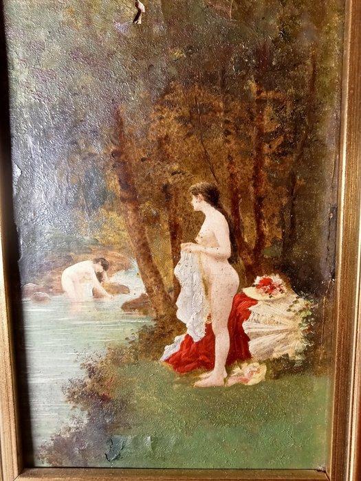 Lijst (2) - Verguld hout, Antiek en Kunst, Curiosa en Brocante