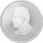 5 Troy Ounce - Zilver .999 - Maple Leaf 2026 - 155,5 gram -, Postzegels en Munten