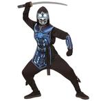 Ninja Kostuum Zwart Blauw Jongen, Nieuw, Verzenden