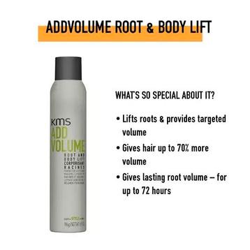 KMS AddVolume Root &amp; Body Lift (Schuim) beschikbaar voor biedingen