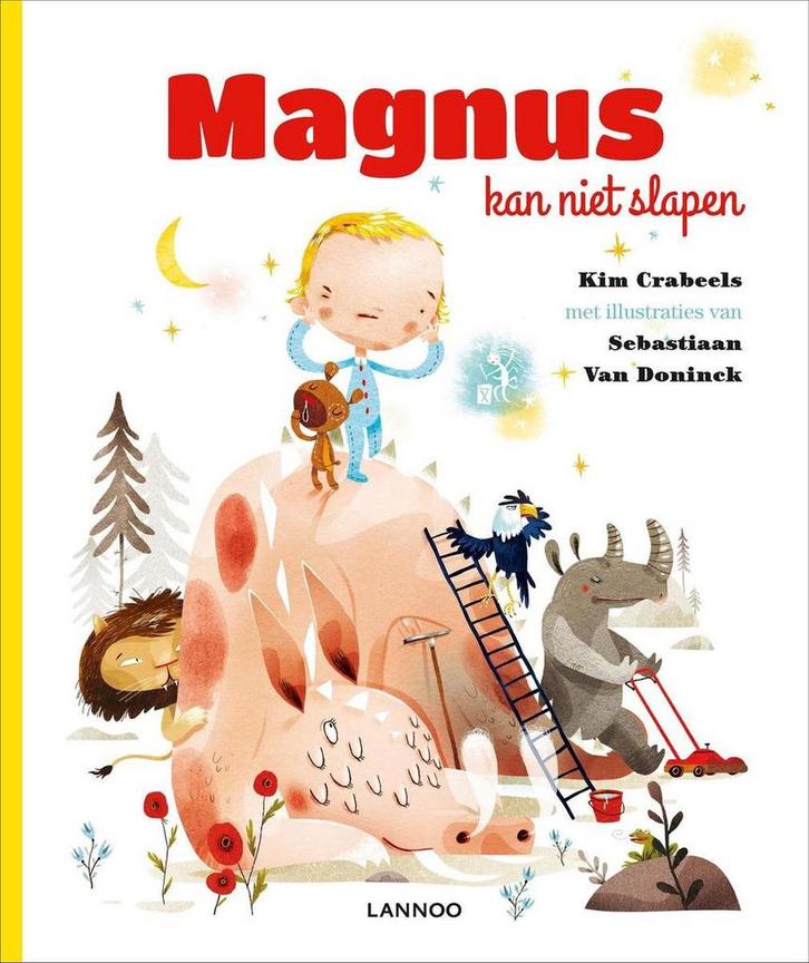 Magnus kan niet slapen / Magnus 9789401409636 Kim Crabeels, Boeken, Kinderboeken | Kleuters, Zo goed als nieuw, Verzenden