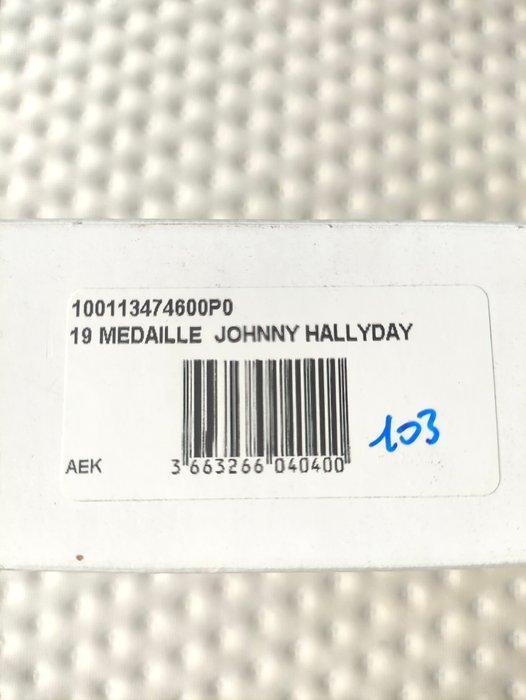 Penning - Marc Schwartz - Johnny Hallyday 1943 - 2017 -, Antiek en Kunst, Curiosa en Brocante