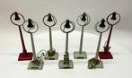 Märklin – Set van 7 metalen perronlampen (nr. 13447) –
