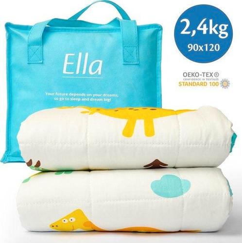 Tweedekans | EL-Life Verzwaringsdeken Kind 2,4kg - 90 x, Huis en Inrichting, Slaapkamer | Beddengoed, Ophalen of Verzenden