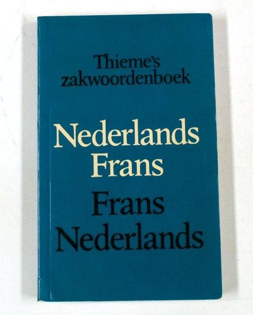 Thiemes zakwoordenboek neditie Frans Frans neditie, Boeken, Woordenboeken, Gelezen, Verzenden