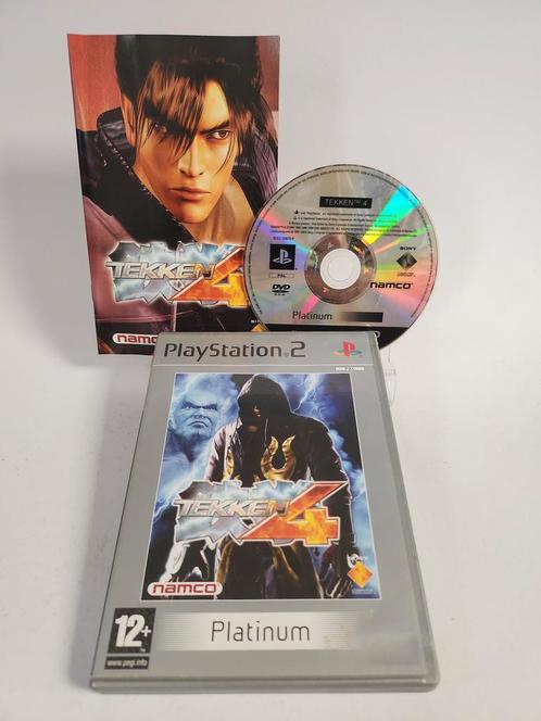 Tekken 4 Platinum Edition Playstation 2, Games en Spelcomputers, Games | Sony PlayStation 2, Zo goed als nieuw, Ophalen of Verzenden