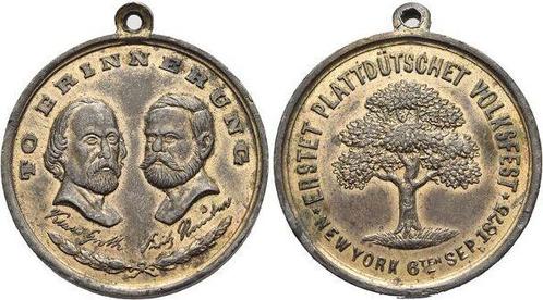 Bronze-medaille 1875 Vereinigte Staaten von Amerika, Postzegels en Munten, Munten | Amerika, Verzenden