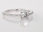 Verlovingsring - 18 karaat Witgoud - 0.72ct. tw. Diamant