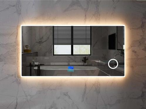 Veiling - LED spiegel met bluetooth 120cm, Huis en Inrichting, Woonaccessoires | Spiegels