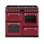 Stove Richmond Deluxe S1000df Dual Fuel Fornuis Chilli Red, Elektronische apparatuur, Fornuizen, Ophalen of Verzenden, Nieuw