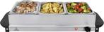 Tristar BP-6283 - Buffetwarmer 200W - Chafing dish - 3 x 1,4, Ophalen of Verzenden