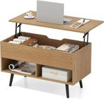Salontafel met opbergruimte - Koffietafel - 80x40x40 cm - Br, Huis en Inrichting, Verzenden, Nieuw