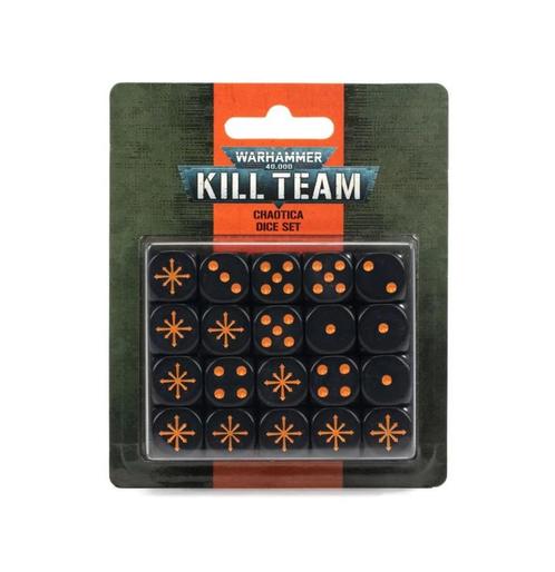 Kill Team Chaotica Dice Set (Warhammer 40.000 nieuw), Hobby & Loisirs créatifs, Wargaming, Enlèvement ou Envoi
