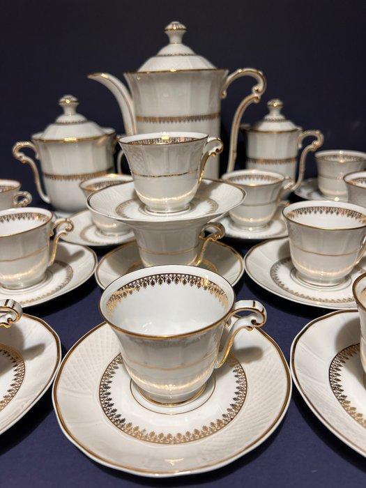 Bernardaud & Co. Limoges - Koffieservies voor 12 (27) -, Antiek en Kunst, Antiek | Meubels | Tafels