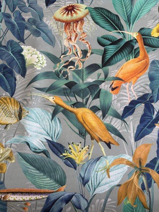 Ecosysteem Fantastisch in Blu Tropicale 100% biologisch, Antiquités & Art, Tapis & Textile