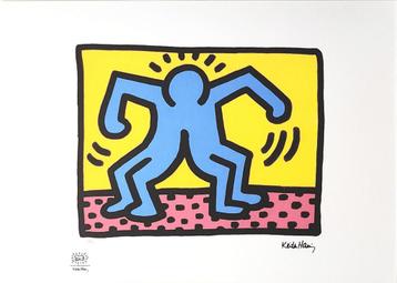 Keith Haring Offset Lithografie, Gecertificeerd (Na-Editie) beschikbaar voor biedingen