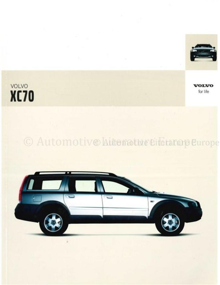 2004 VOLVO XC70 BROCHURE NEDERLANDS, Livres, Autos | Brochures & Magazines