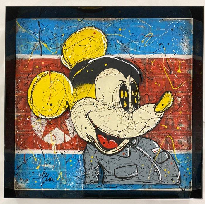 Paz Blandina (1972) - Mickey Kim Jong-Un, Antiek en Kunst, Kunst | Schilderijen | Modern