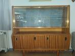 Buffet - Bois - Meuble Vitrine Vintage