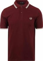 Fred Perry Polo M3600 Bordeaux maat Maat 52/54 (L) Heren, Kleding | Heren, Maat 52/54 (L), Verzenden, Nieuw, Fred Perry