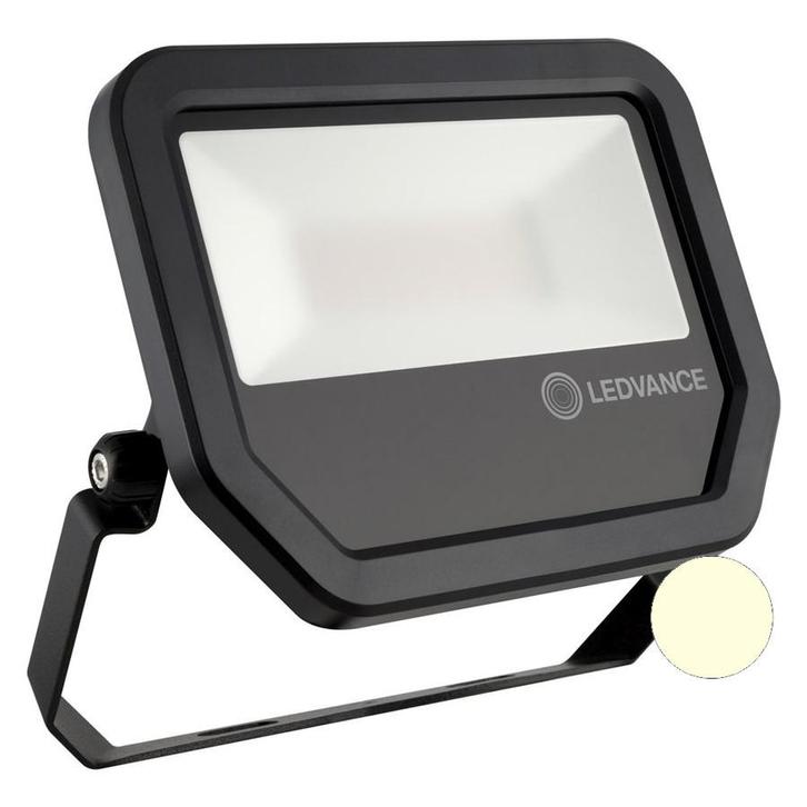 Ledvance 30W LED Bouwlamp 230V Zwart 3000K Warmwit, Doe-het-zelf en Bouw, Bouwverlichting, Nieuw, Ophalen of Verzenden