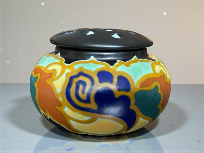 Plateelbakkerij Regina - Steef Boers - Vase - Faïence -, Antiek en Kunst, Kunst | Designobjecten