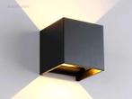 10 x 12W LED zwart Wandlamp Kubus duo licht..., Ophalen, Nieuw
