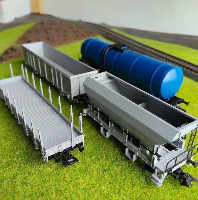 Märklin H0 - Modeltrein goederenwagonset (4) - 29859 (dal, Hobby en Vrije tijd, Modeltreinen | H0