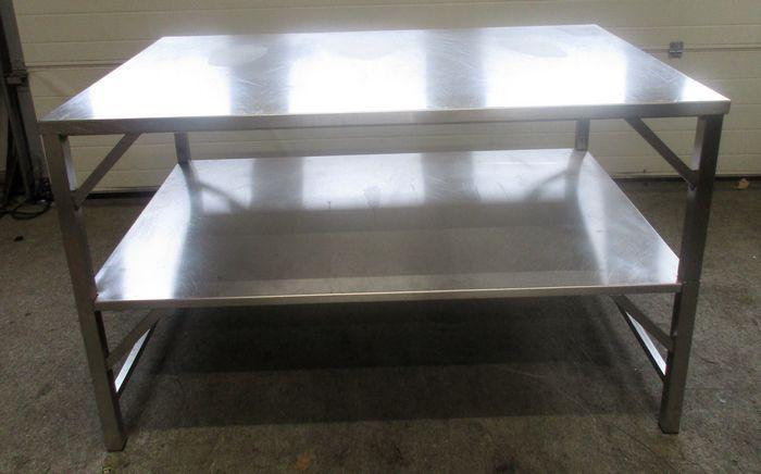 RVS Tafel B151 x D100 x H90cm, Zakelijke goederen, Horeca | Keukenapparatuur