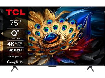 Tcl -   75 Qled Smart 4k (2024) - Zwart, Audio, Tv en Foto, Televisies, Overige merken, Verzenden, Nieuw, 100 cm of meer