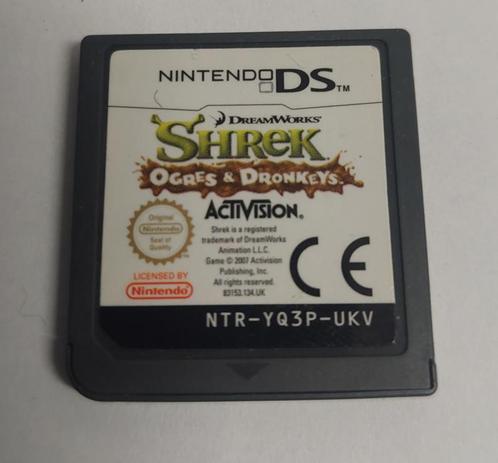 Shrek Ogres and Dronkeys losse cassette (Nintendo DS used, Consoles de jeu & Jeux vidéo, Jeux | Nintendo DS, Enlèvement ou Envoi