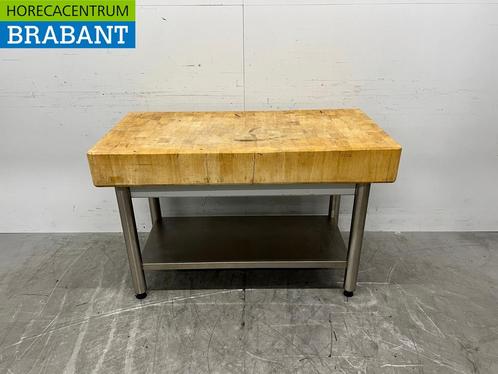 Joko Houten Hakblok 121,5 cm Horeca Slagerij, Zakelijke goederen, Horeca | Meubilair en Inrichting, Ophalen of Verzenden