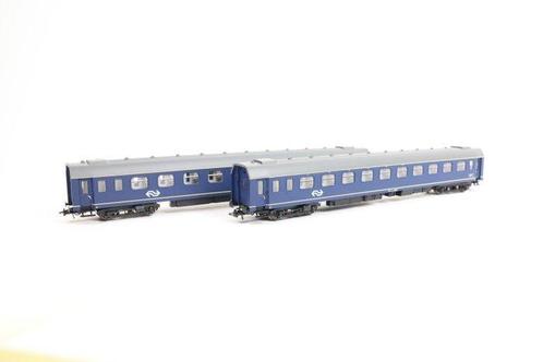 Heris H0 - 12214-1/-2 - Transport de passagers - Voitures, Hobby en Vrije tijd, Modeltreinen | H0