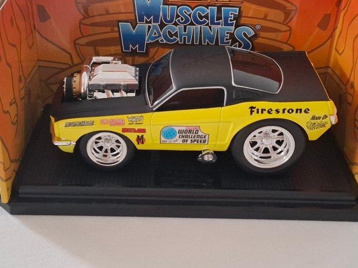 Maisto 1:24 - Modelauto - 1966 Ford Mustang - Maisto Muscle, Hobby en Vrije tijd, Modelauto's | 1:5 tot 1:12